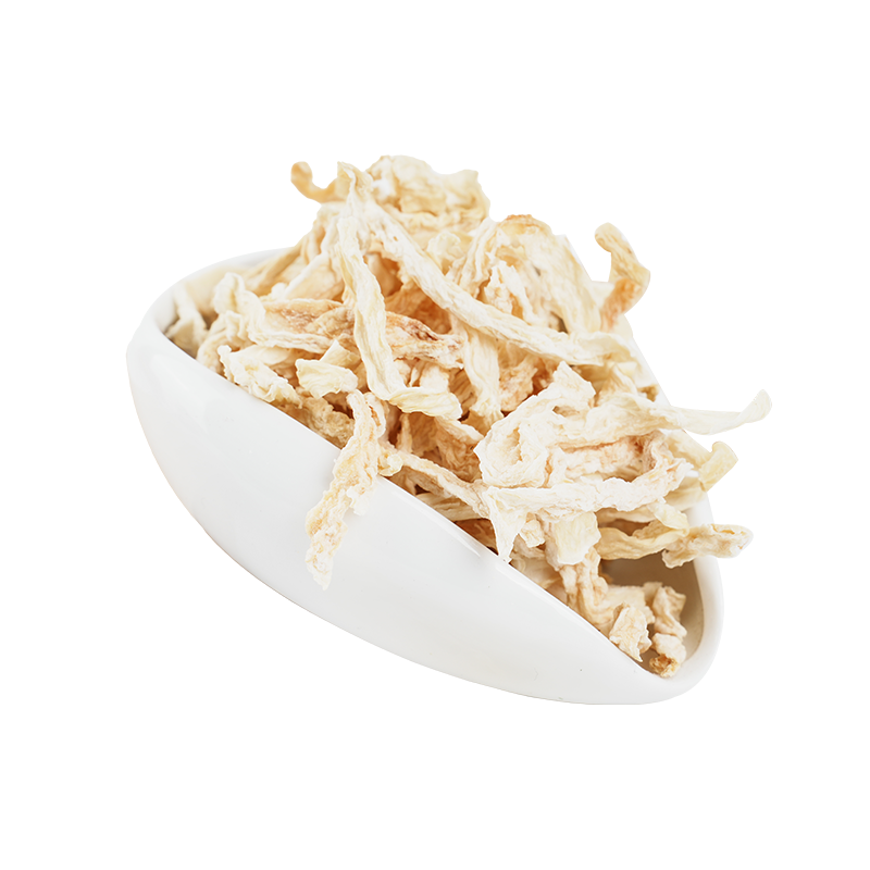 Tiras de rábano blanco deshidratado