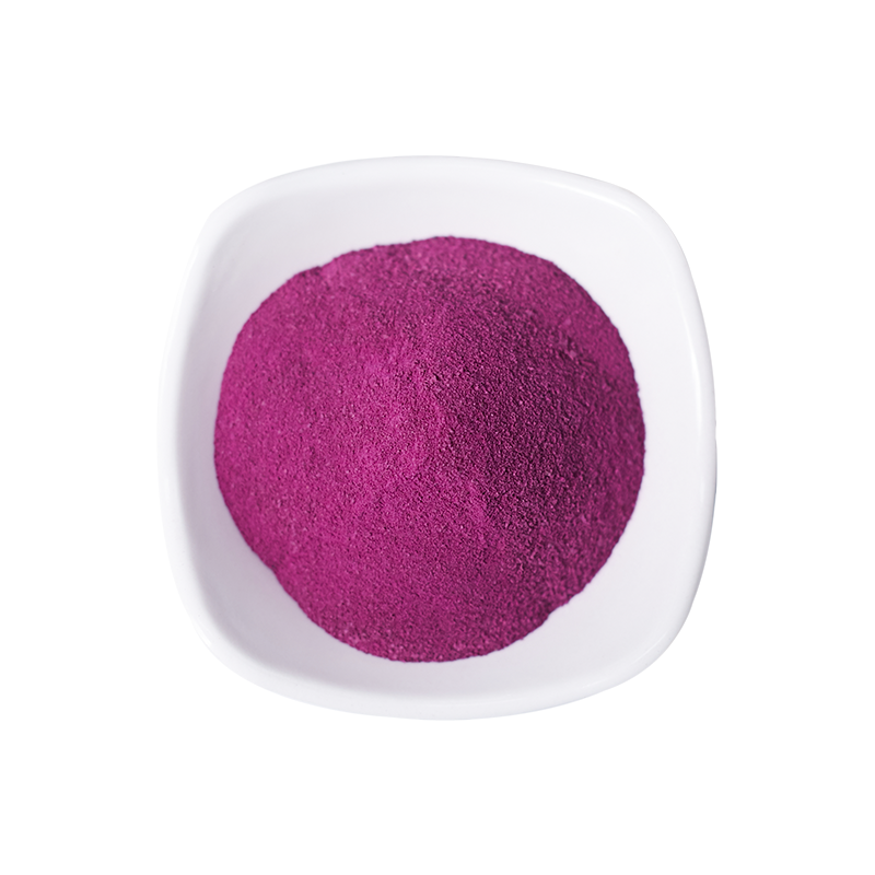 Polvo de camote morado deshidratado