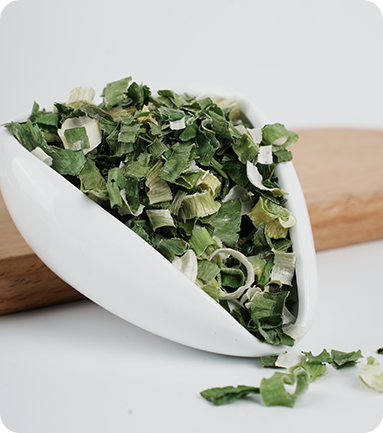 Vegetales deshidratados