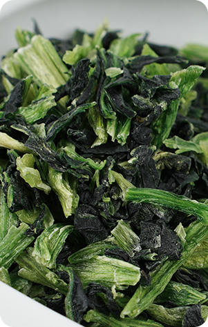 Vegetales deshidratados